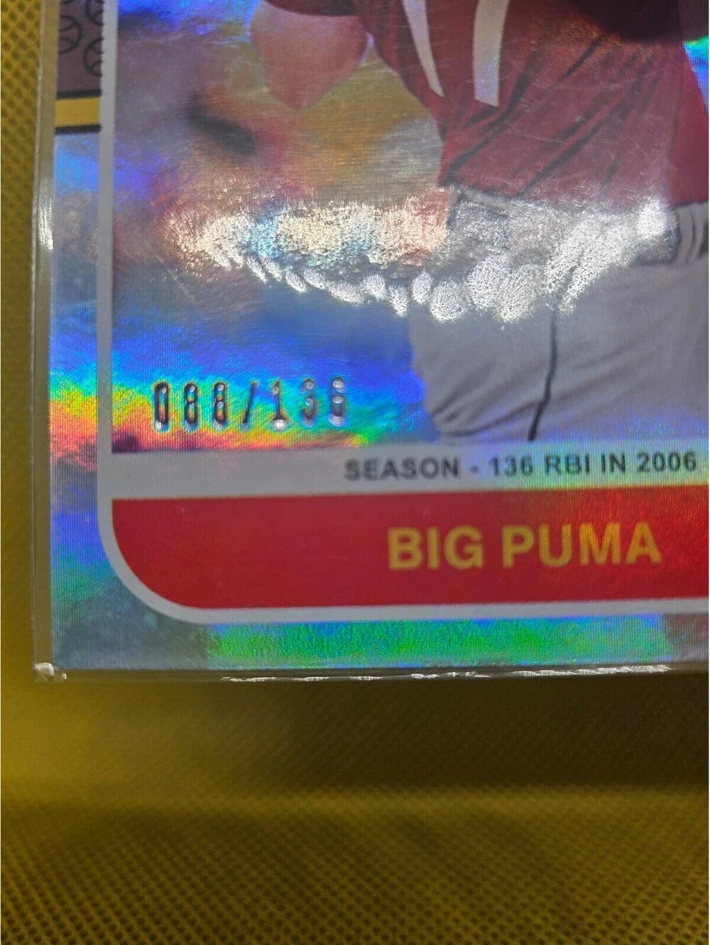 Lance Berkman [Big Puma Foil insert] #223 - 2021 Panini Donruss